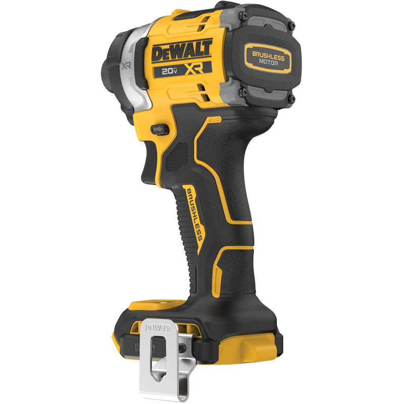 XR® Brushless Cordless 3-Speed High Torque Impact Driver (Tool Only), 1/4", 2500 in-lbs Max. Torque, 20 V, Lithium-Ion