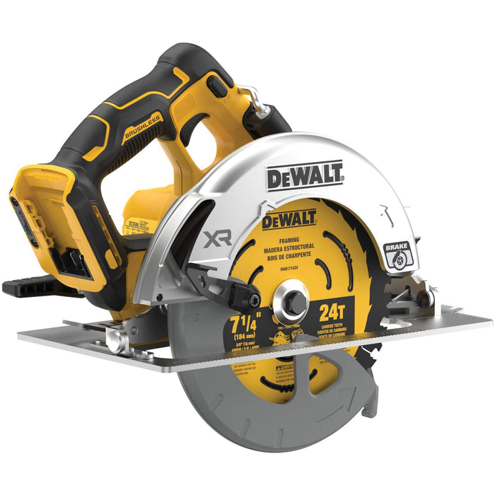 XR® Brushless Cordless Circular Saw (Tool Only), 7-1/4", 20 V