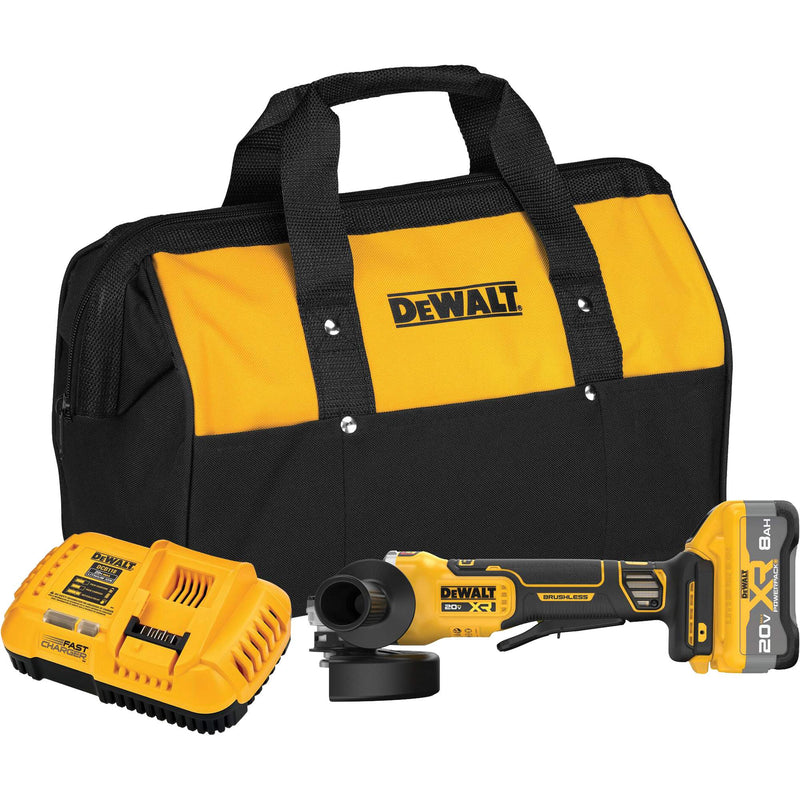 MAX* XR® Brushless Cordless Angle Grinder Kit with XR POWERPACK™, 4-1/2" - 5" Wheel, 20 V