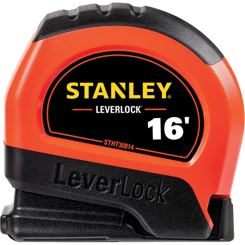 High-Visibility LEVERLOCK® Tape Measure