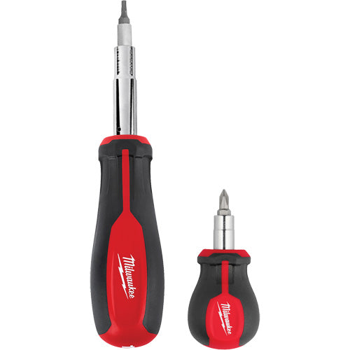 11-in-1 Multi-Bit Screwdriver & 6-in-1 Stubby Multi-Bit Screwdriver Set