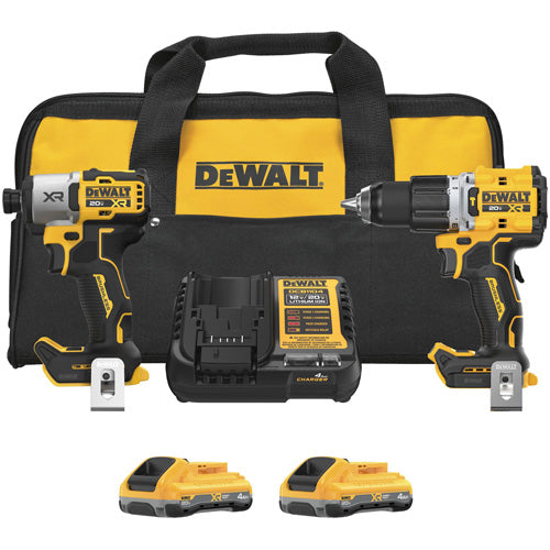 XR® 2-Tool Hammer Drill/Impact Combo Kit with POWERPACK Batteries