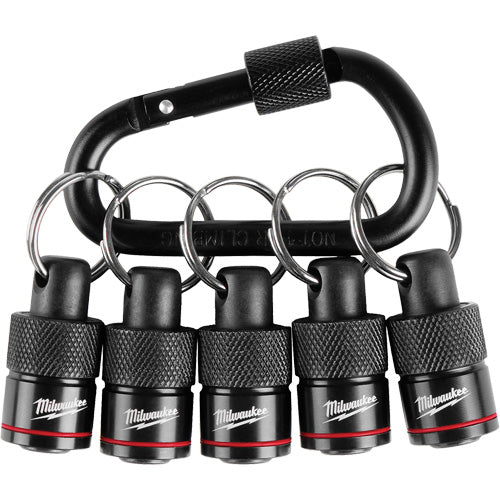 5-Piece Bit Holder with Carabiner