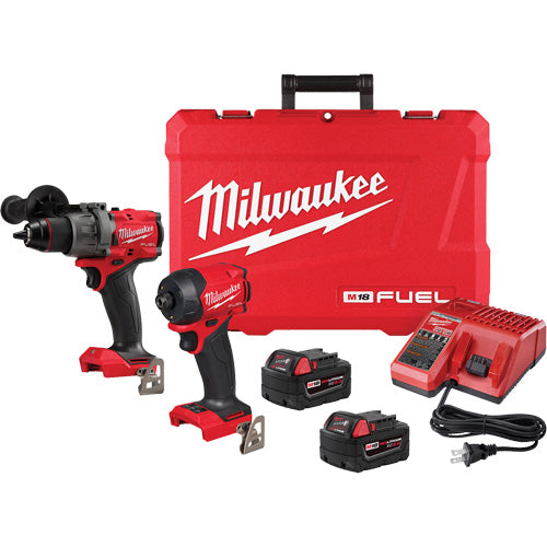 M18 FUEL™ 2-Tool ½” Hammer Drill Driver & SURGE™ ¼” Hex Hydraulic Driver Combo Kit
