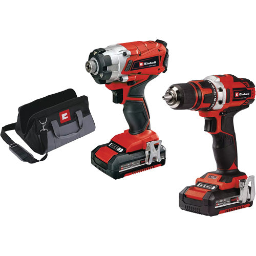 Cordless 1/2” Drill/Driver & 1/4” Impact Kit