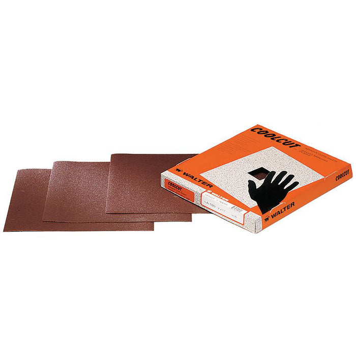 Coolcut™ Hand Sheet, 9" x 11", 80 Grit, Aluminum Oxide