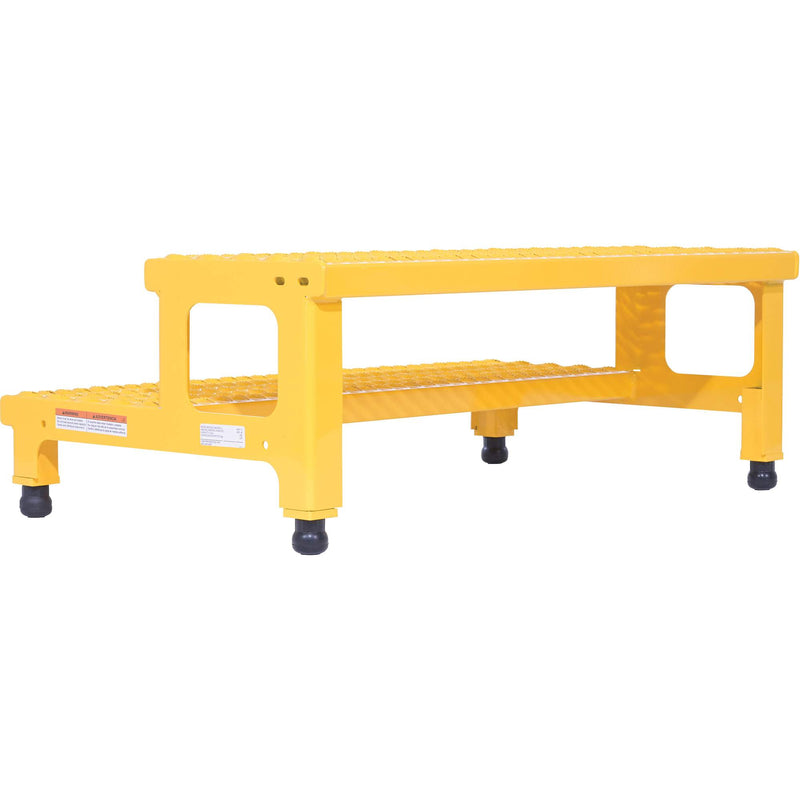 Adjustable Step-Mate Stand, 2 Step(s), 36-3/16" W x 22-7/8" L x 15-1/4" H, 500 lbs. Capacity