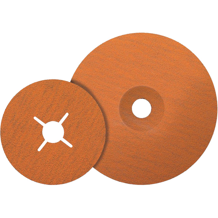 Fibre Discs - Coolcut™ XX, Ceramic, 80, 5" Dia x 7/8" Arbor