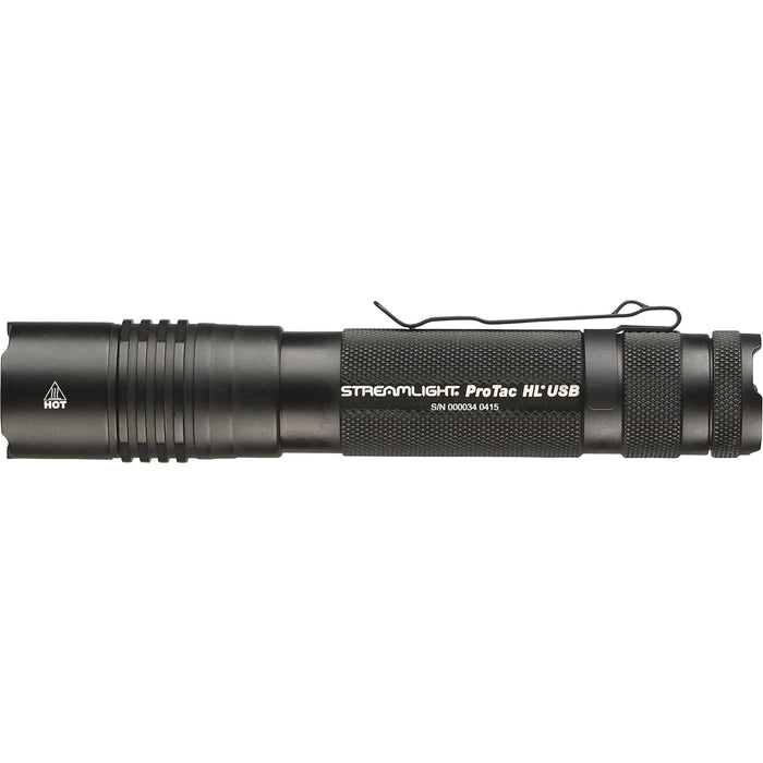 ProTac® HL USB Professional Tactical Flashlight, LED, 1000 Lumens, Rechargeable Batteries