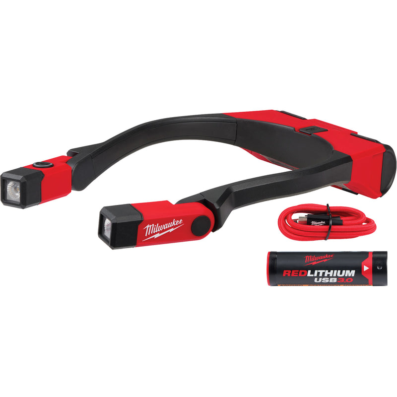 Redlithium™ USB 400L Work Light, Neck Light, Rechargeable, 400 Lumens
