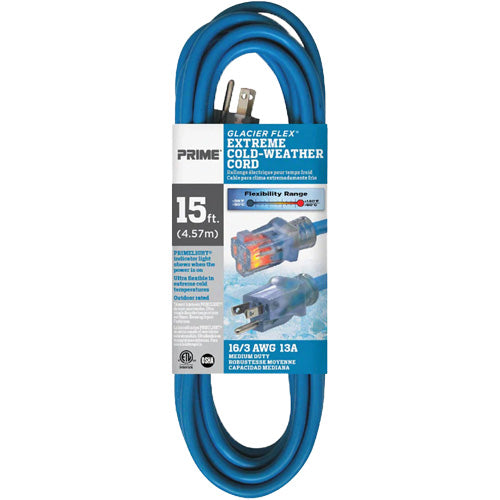 Glacier Flex® Extreme Cold Weather Extension Cord
