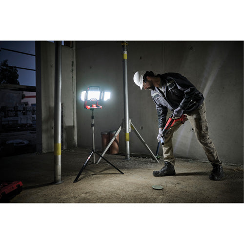 18V Professional Cordless Folding Panel Work Light on Tripod