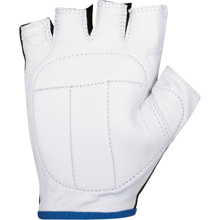 Vibration Dampening Fingerless Gloves, Size X-Large, Goatskin Palm