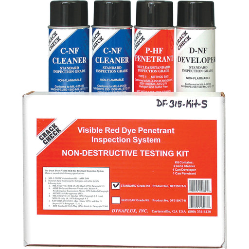 NDT Spray - Visible Dye Penetrant System