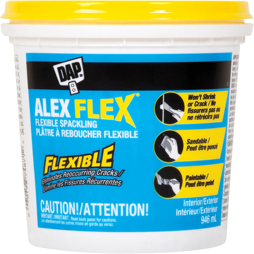 Alex Flex® Flexible Spackling