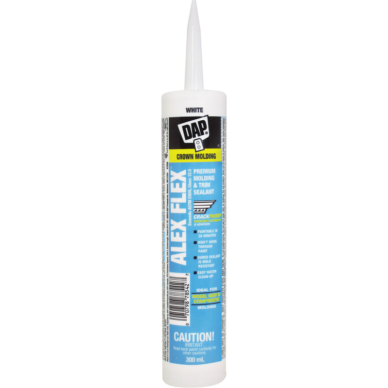 Alex Flex® Premium Molding & Trim Acrylic Latex Siliconized Sealant