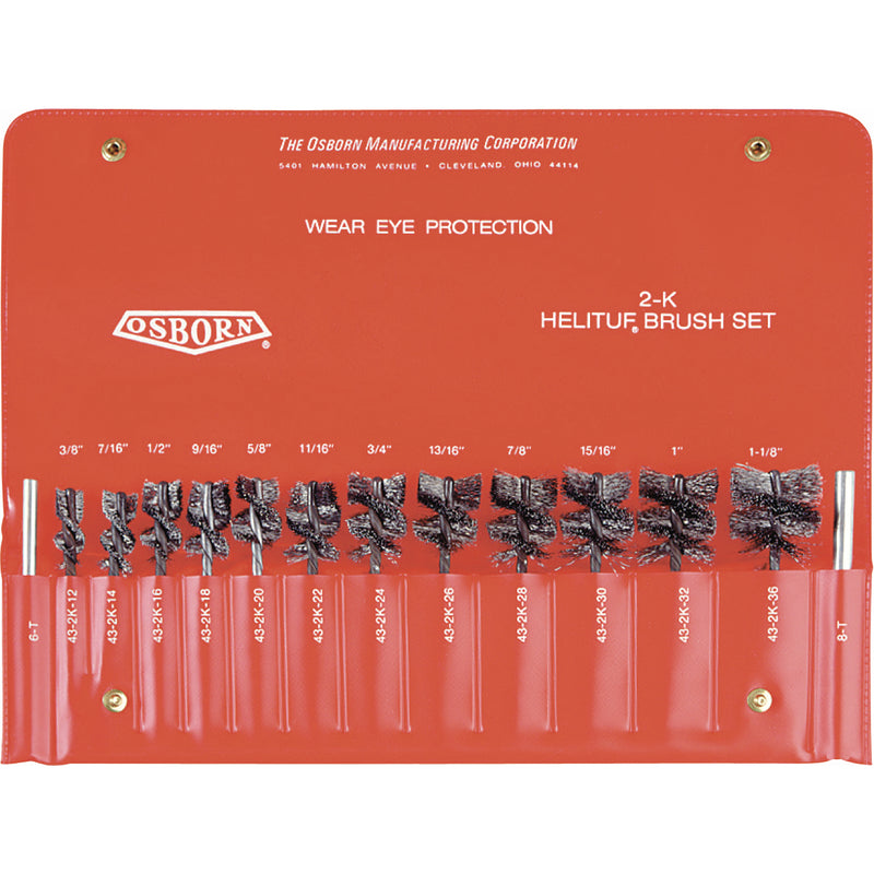 Crimped Wire Internal Brush Kits - Helituf® Brush Kit