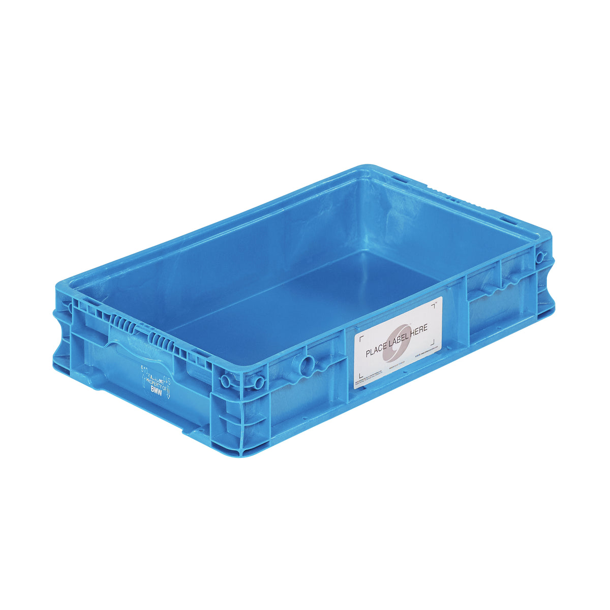 StakPak Plus 4845 System Containers, 15" W x 24" D x 5" H, Royal Blue ...