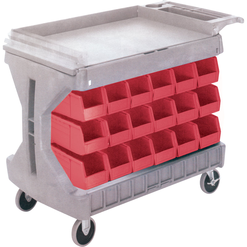 Pro Cart With Blue Bins