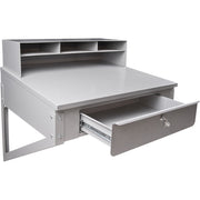 Wall-Mounted Shop Desk
