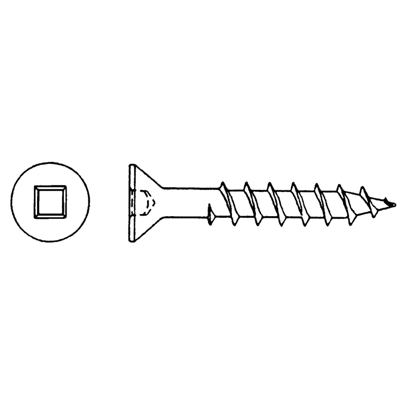 Flat Head Wood Screws