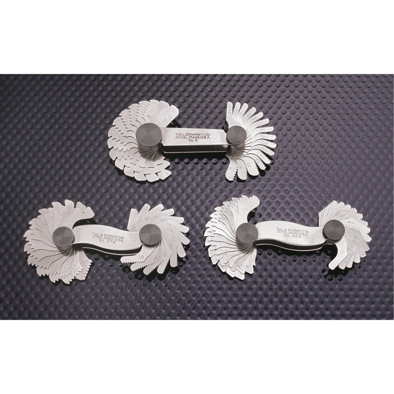 Screw Pitch Gauges - V, Unified, American National - 60° Threads
