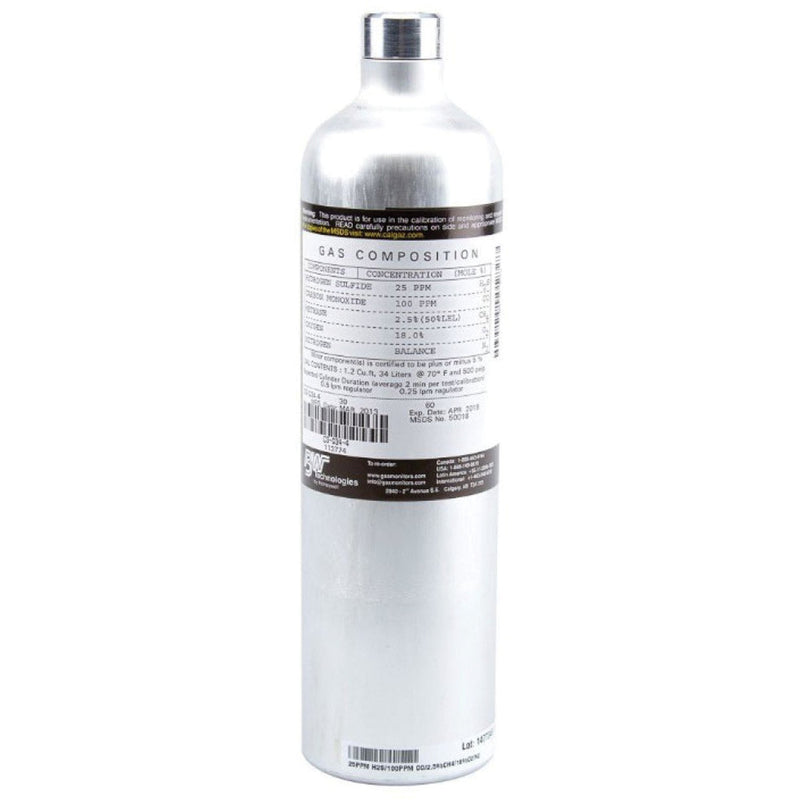 Calibration Testing Gas Cylinder