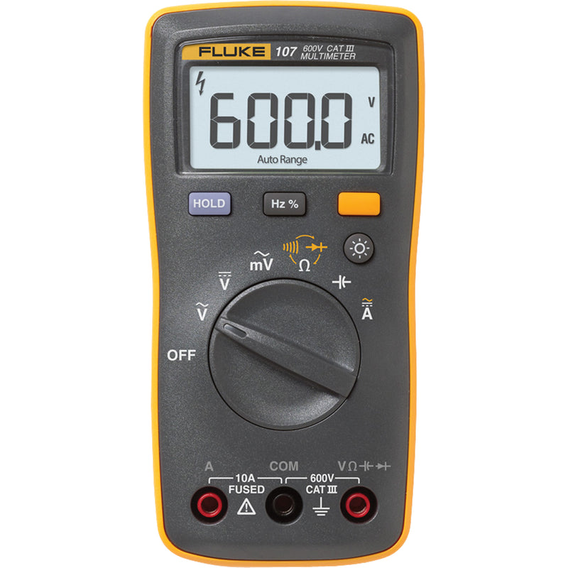 107 Handheld CAT III Digital Multimeter