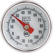 1" Dial Thermometer Celsius Only with Calibration Sleeve