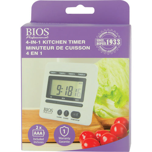 4-In-1 Kitchen Timer