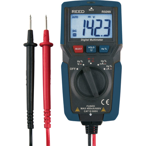 Compact Multimeter with Non-Contact Voltage