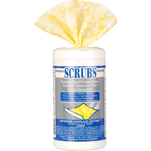 Scrubs® Stainless Steel Cleaner Wipes