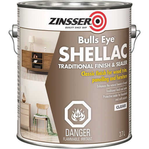 Zinsser® Bulls Eye® Clear Shellac Sealer