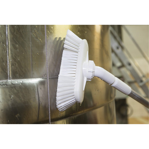 Angle-Adjustable Water-Fed Washing Brush
