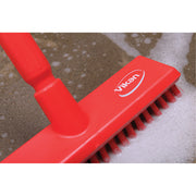 Water-Fed Deck Scrub Brush
