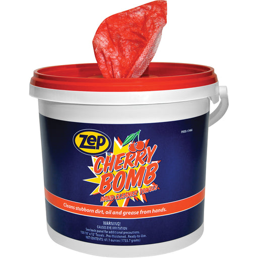Cherry Bomb Heavy-Duty Hand Cleaner Wipes