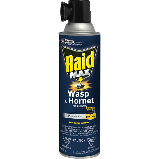 Raid® Max® Wasp & Hornet Foam Bug Killer