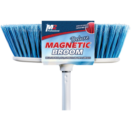 Flat Magnetic Indoor Broom with Handle