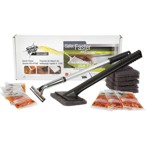 Scotch-Brite™ Quick Clean Griddle Cleaning System Starter Kit
