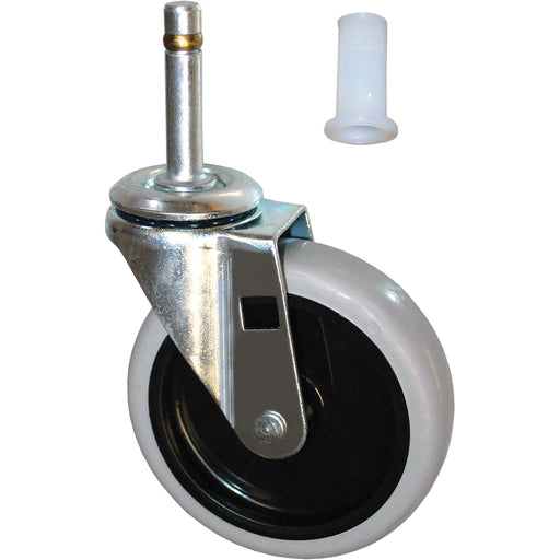 Replacement Stem Swivel Caster for Carts