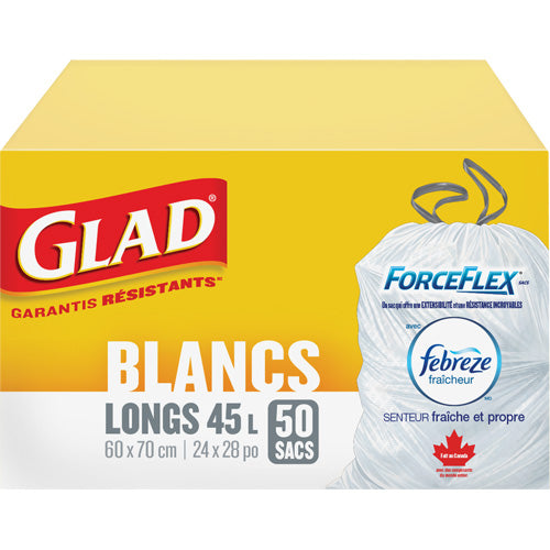 Tall 45L Febreze Garbage Bags