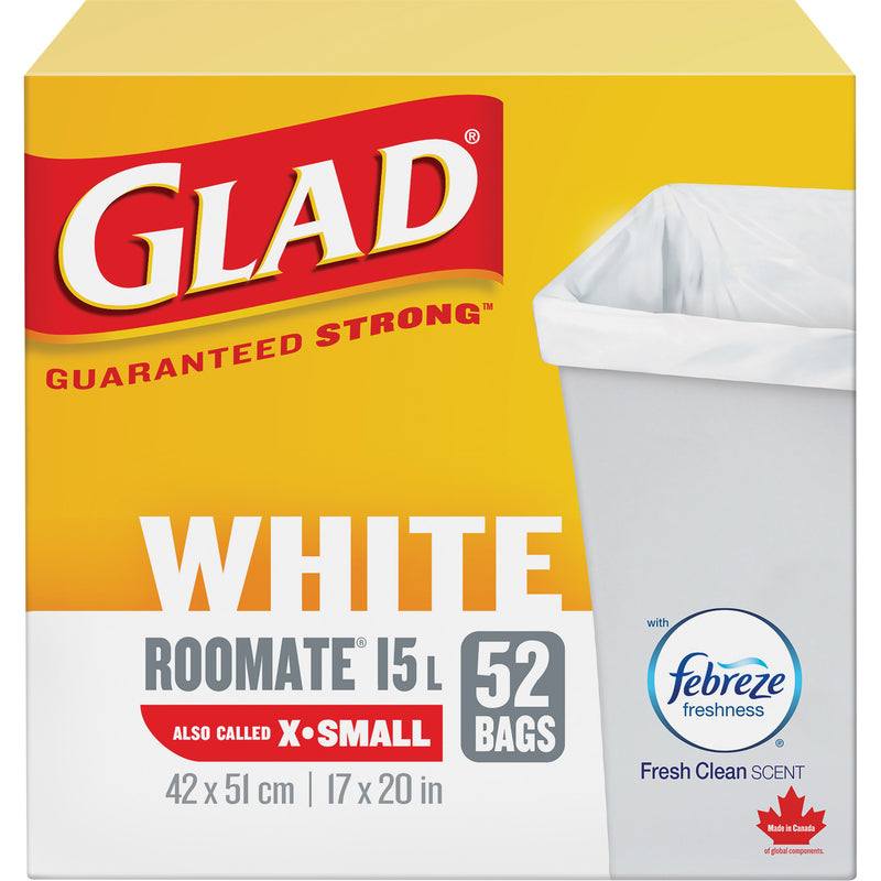 X-Small 15L Roommate Febreze Garbage Bags