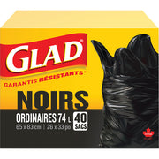 74L Garbage Bags