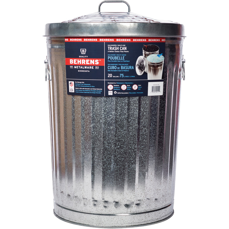 Trash Can with Lid