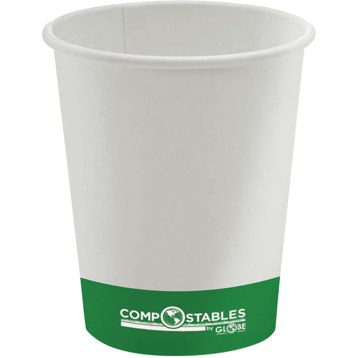 Single Wall Hot/Cold Compostable Paper Cups