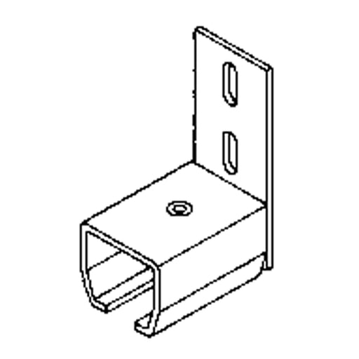 Curtain Partition Wall Mount End Connector