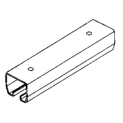 Custom Strip Doors - Sliding Steel Door Mount