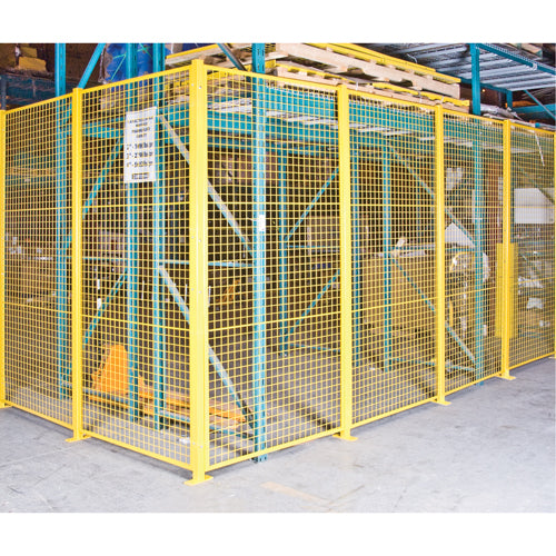 Wire Mesh Partition Components - Universal Posts