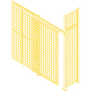 Wire Mesh Partition Components - Hardware