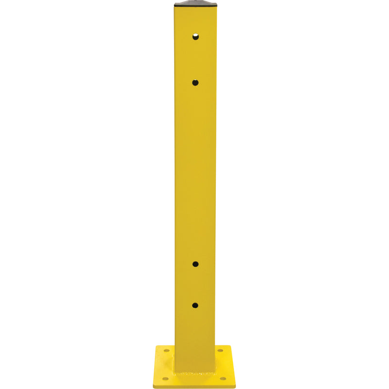 Double Guard Rail Post